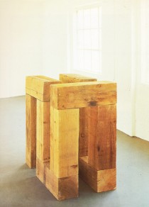 Stonehenge with wood blocks